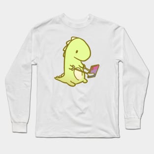 Bisexual Dinosaur Long Sleeve T-Shirt